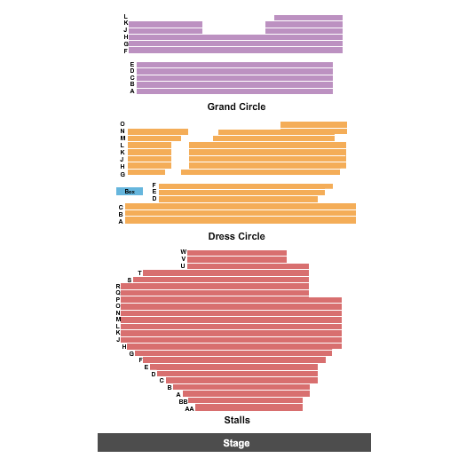 Savoy Theatre Burlesque Seating Chart